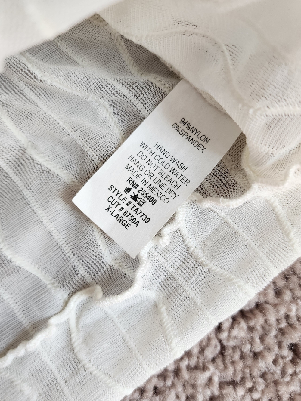 Smi Sheer Ruffle Neck Top - Picture 9 of 11